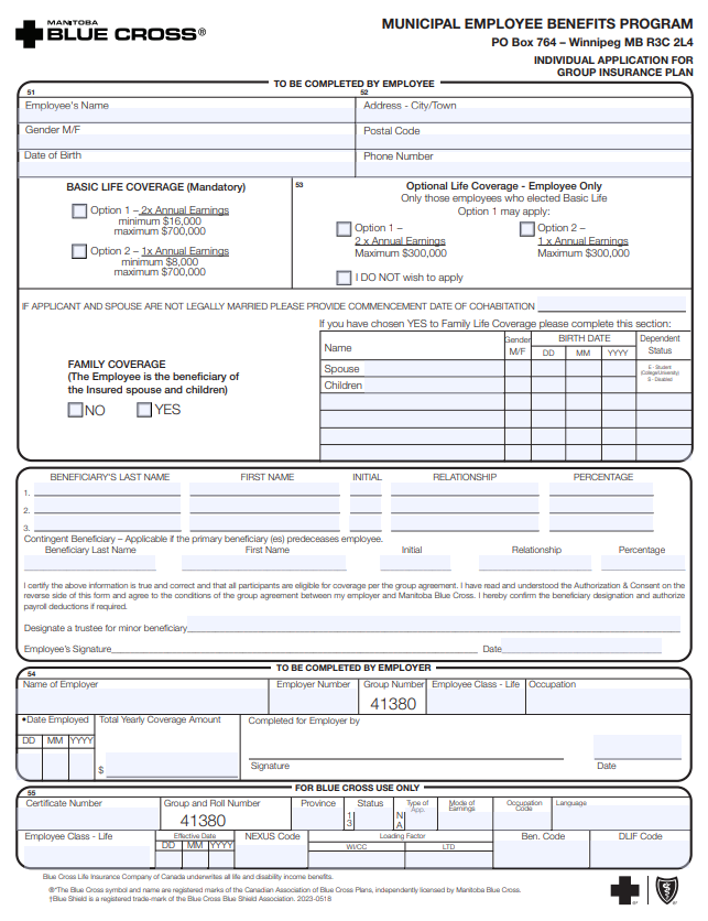 BLUE CROSS APP